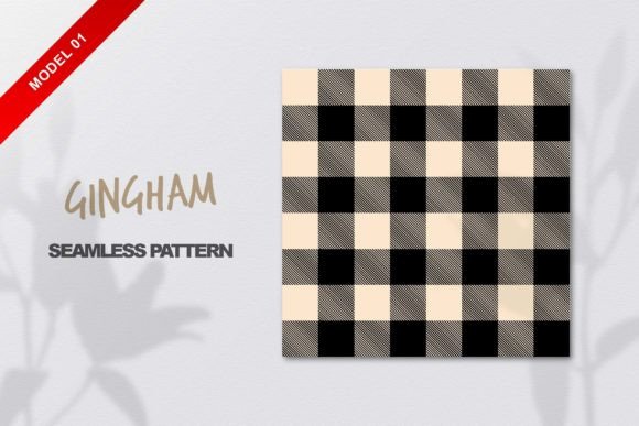 Beige Gingham Seamless Pattern – What You Get and How to Use It