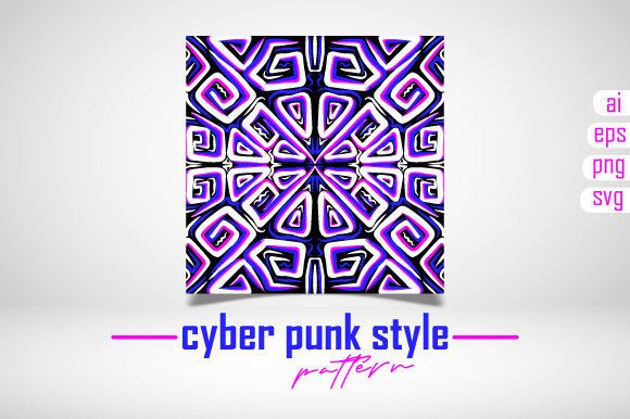 Cyberpunk Style Pattern Design: A Modern Approach to Digital Creativity