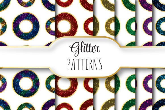 Glitter Circles: A Modern Design Element for Creative Professionals
