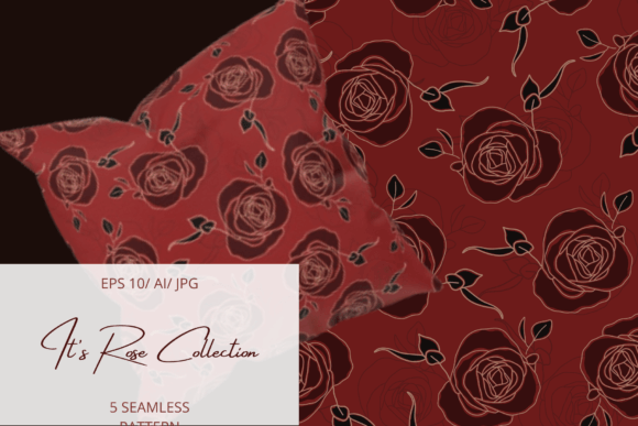 It's Rose Collection Vector Pattern: A Versatile Resource for Designers and Creators