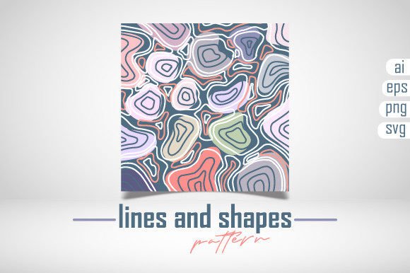 Lines and Shapes Pattern Design