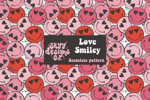 Love Smiley Seamless Pattern: A Modern Design Essential for Creative Projects