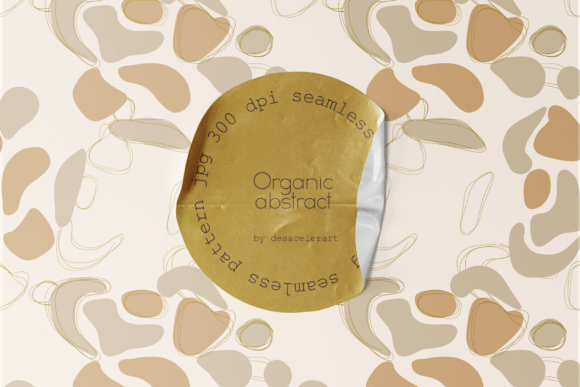 Organic Abstract Seamless Pattern