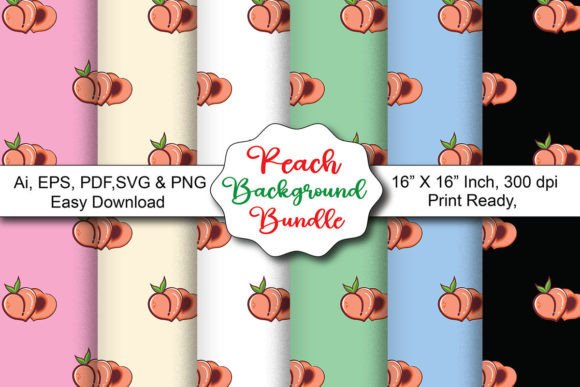 Peach Digital Pattern: A Creative Resource for Every Project